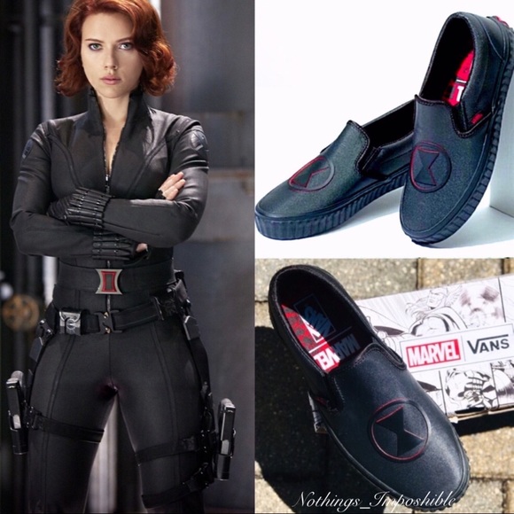 marvel black widow vans